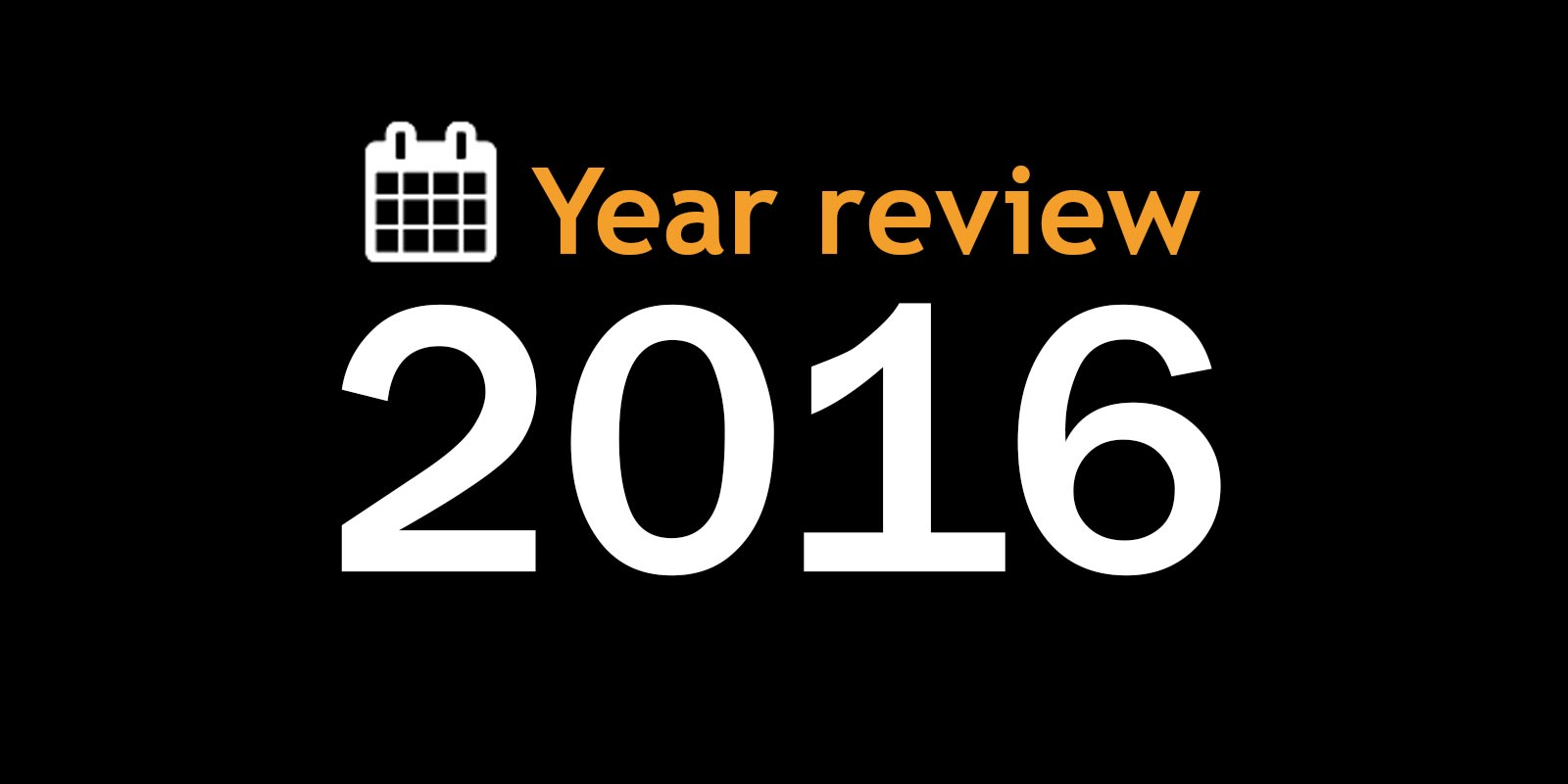 Year review 2016