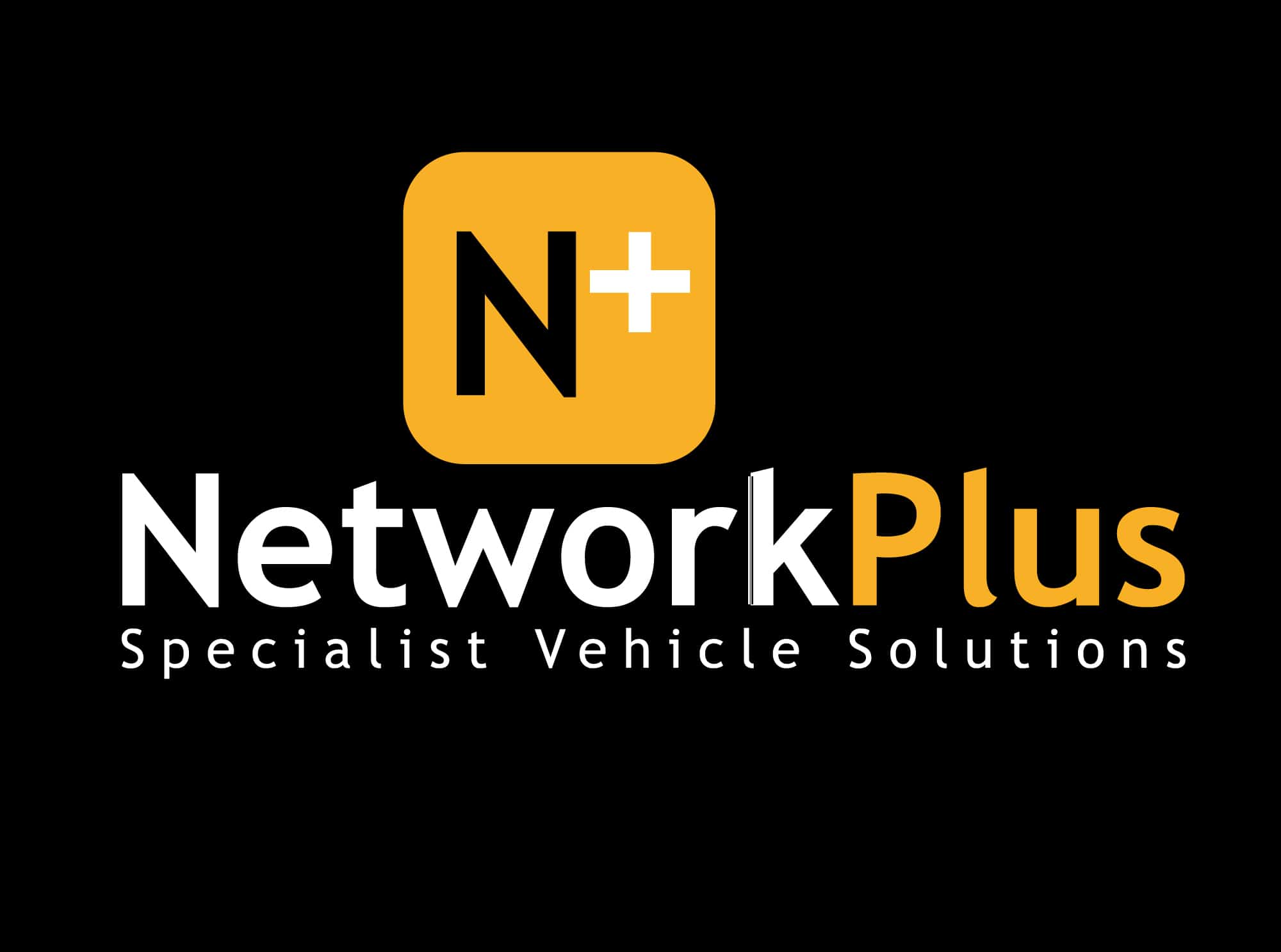 Network Plus logo against black