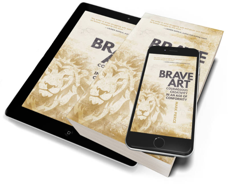 Brave Art book by Mark Pierce