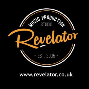 Revelator logo against black